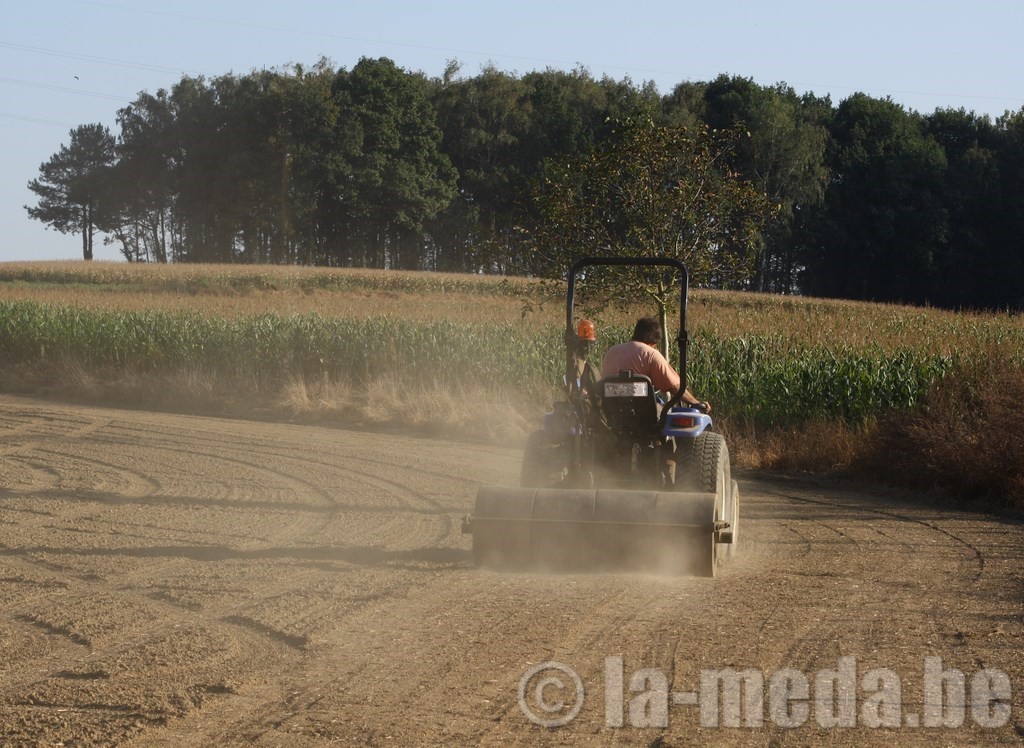 le travail du champ avant le semi